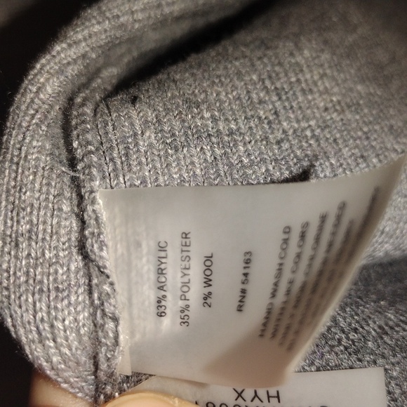 NWT Calvin Klein Color Block/Striped Cardigan Wool Blend L - Picture 6 of 7